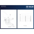 Gilles AS31GT3 Rearsets for the Honda CB1000 Hornet / SP (2025+)